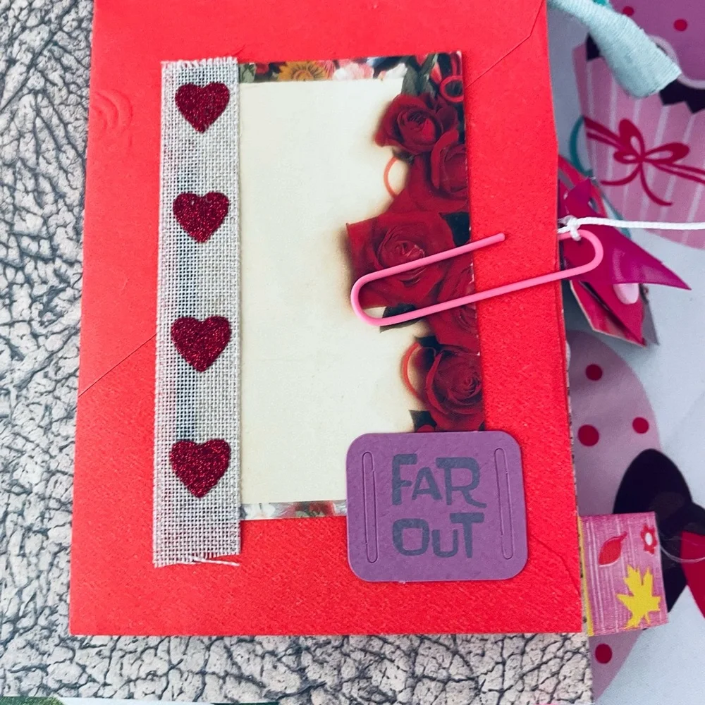 $19. Journal with Heart and Rose